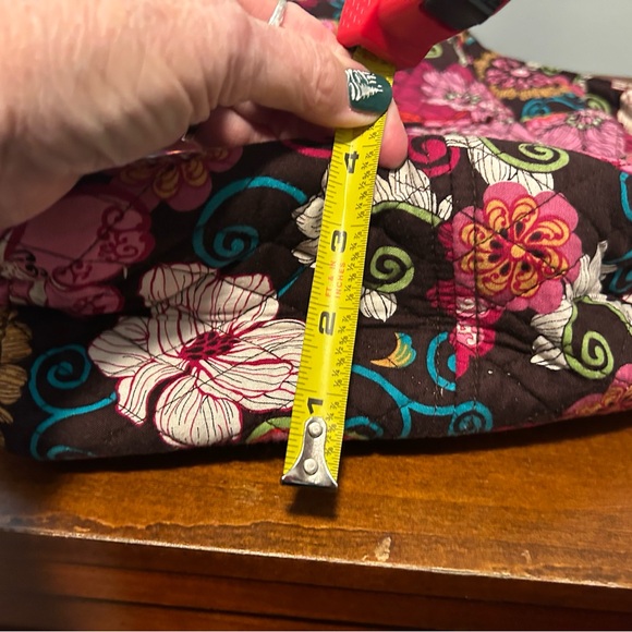 Vera Bradley Retired mod floral pink quilted adjustable backpack - Picture 10 of 13